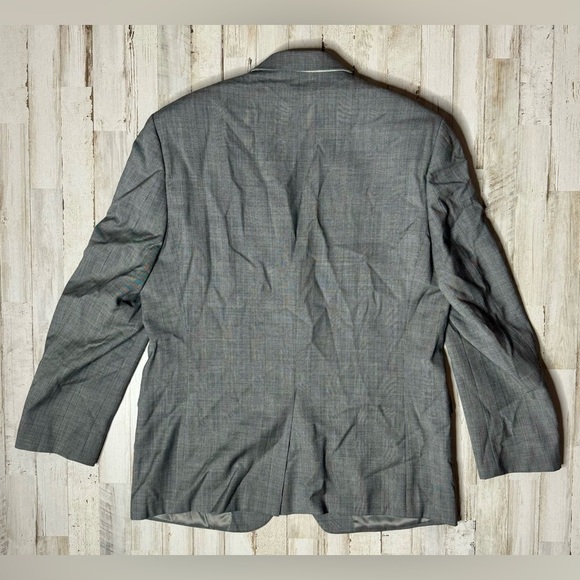 Lauren Ralph Lauren Blazer Jacket Men's 42R Gray Classic Checked - Picture 6 of 10